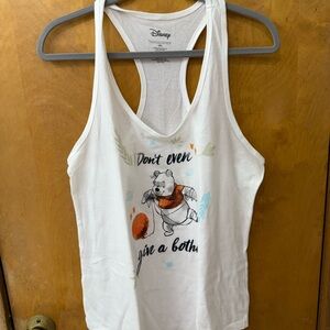Disney White Sleeveless Top